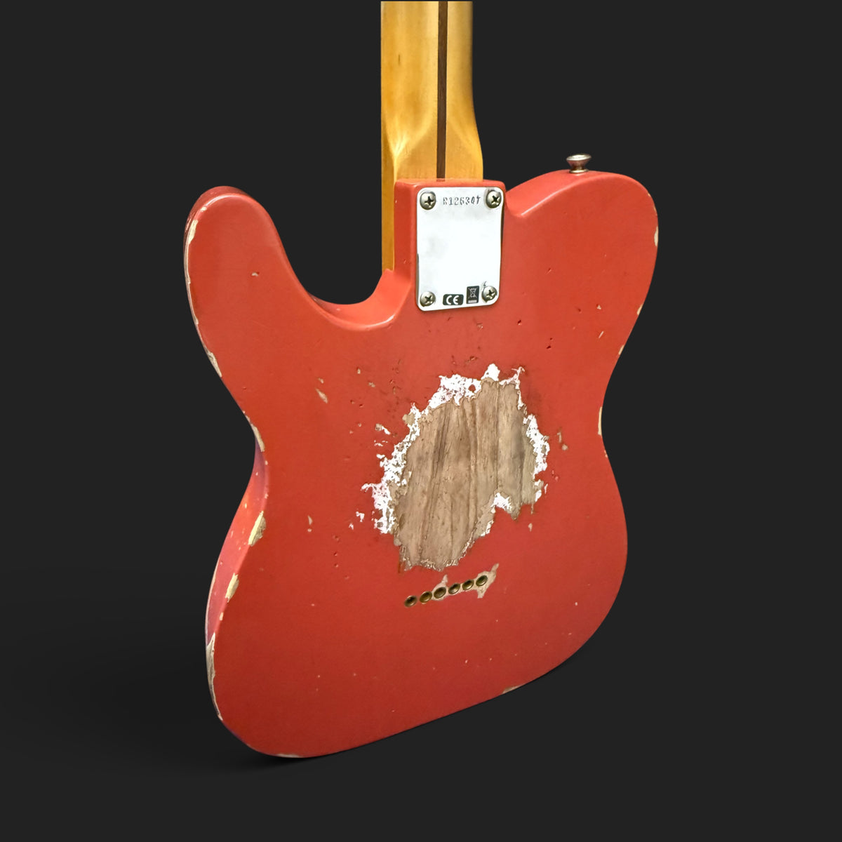 NEUWARE • Fender Custom Shop '55 Telecaster Heavy Relic • Wildwood 10 • Lightweight Ash • Josefina HW • Aged Fiesta Red • 3,06kg