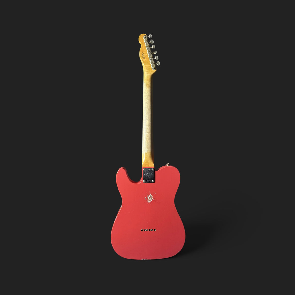 2023 Fender Custom Shop '64 Telecaster Relic • Aged Fiesta Red • Time Machine • HW Texas Special • AAA Rosewood • 3,45 kg
