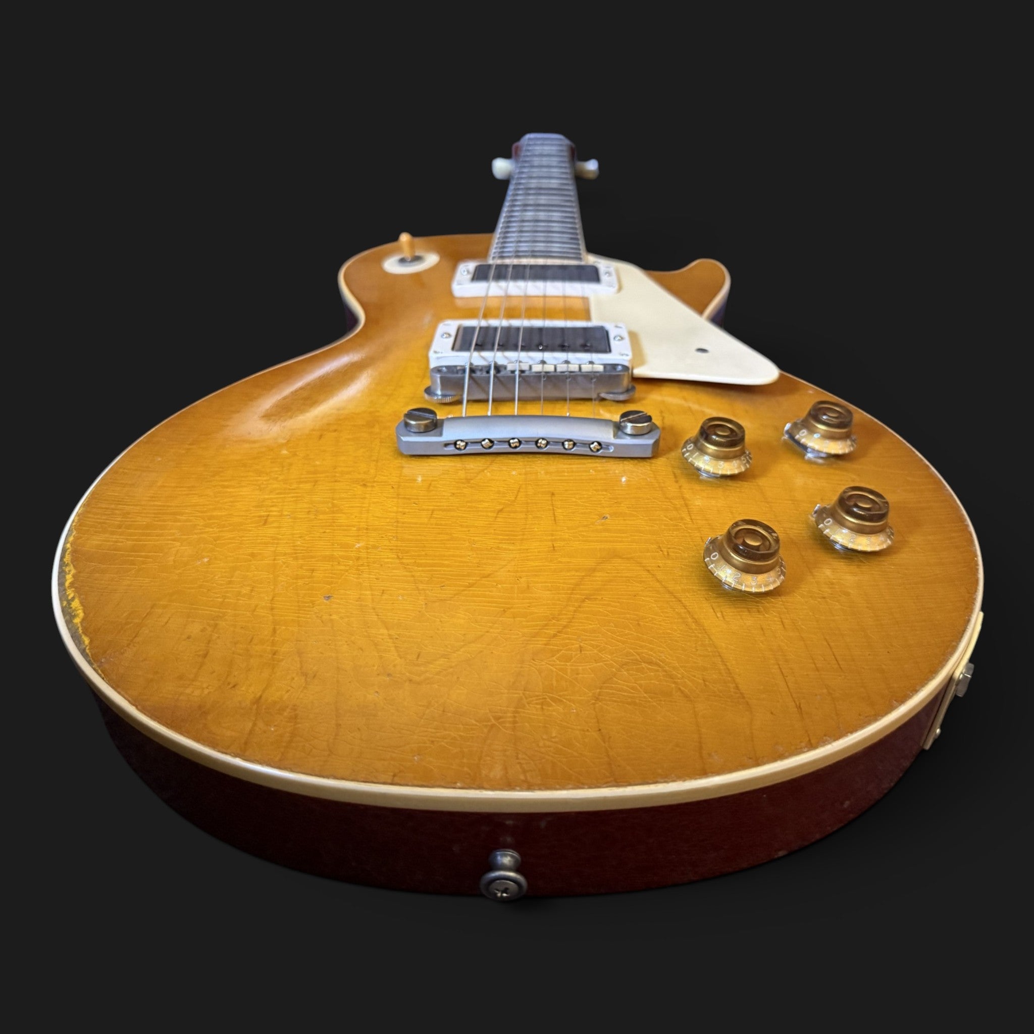 2023 Gibson Custom Shop Les Paul 1958 Standard Reisse Murphy Lab Heavy Aged Lemon Burst *Aged Case* 3,9kg