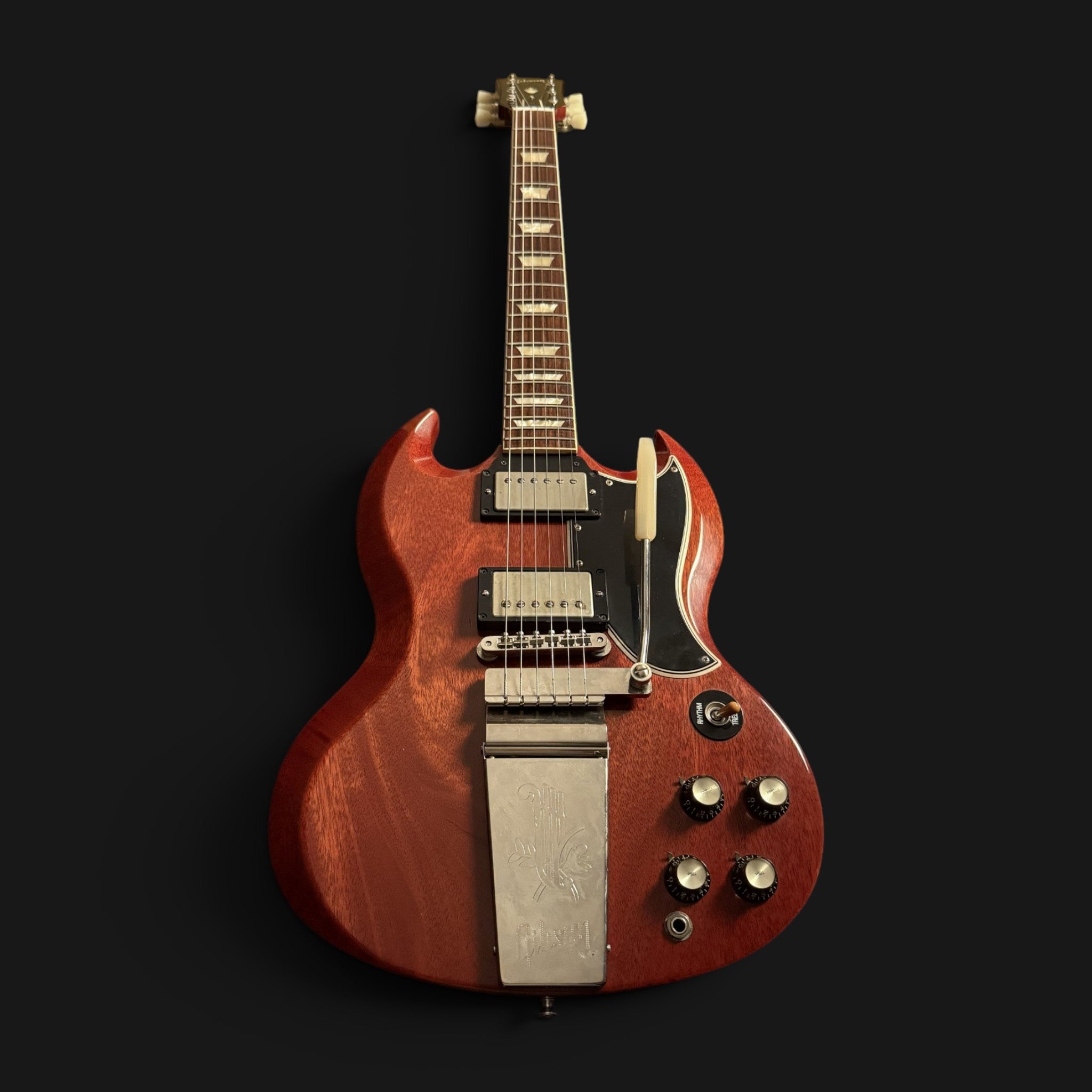 2009 Gibson Custom Shop 1961 Les Paul SG Standard Reissue VOS - Maestro Vibrola - Heritage Cherry