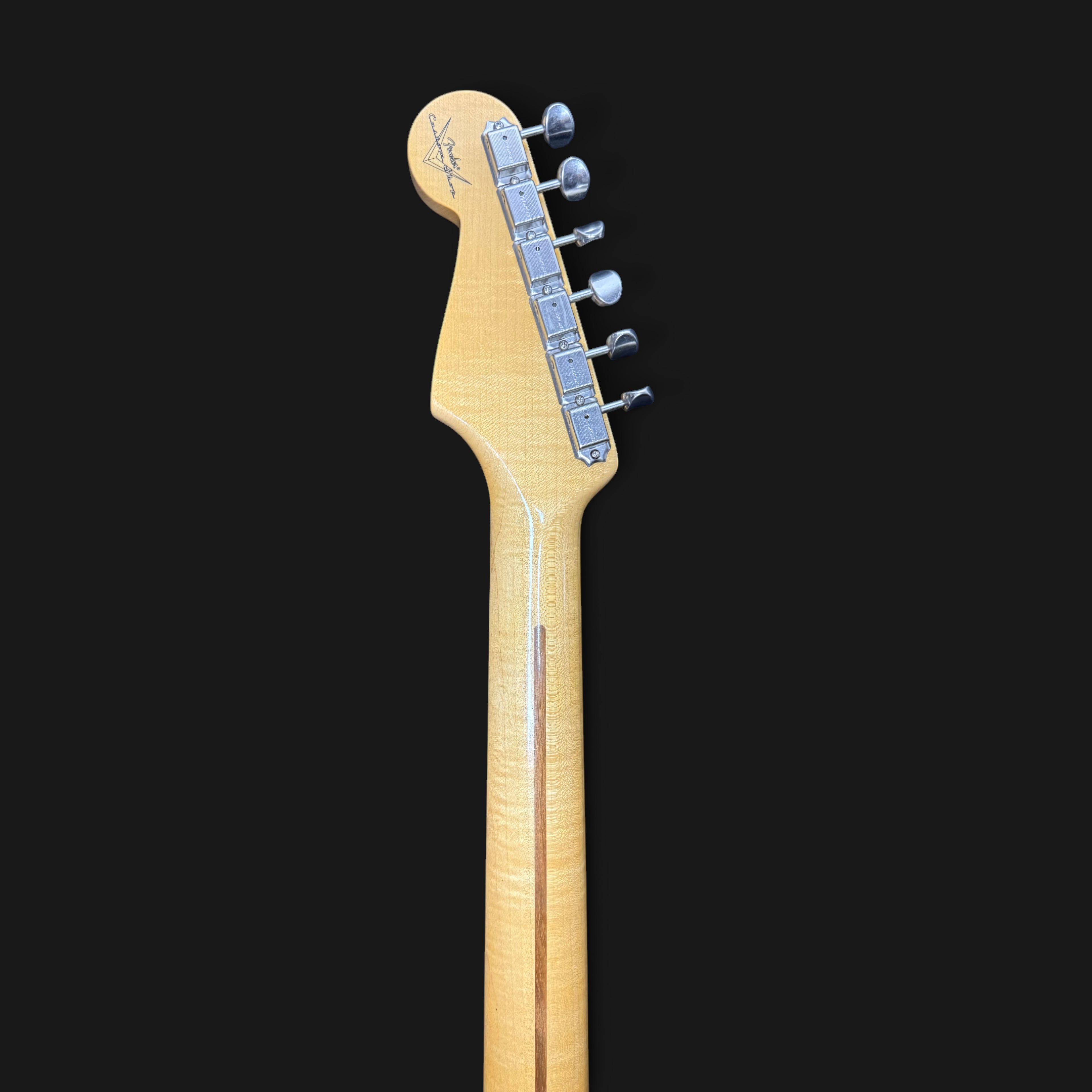 2023 Fender Custom Shop Vintage Custom ‘55 Stratocaster Hardtail NOS/CC • Time Capsule • Aged White Blonde • lightly flamed Neck • 3,3kg