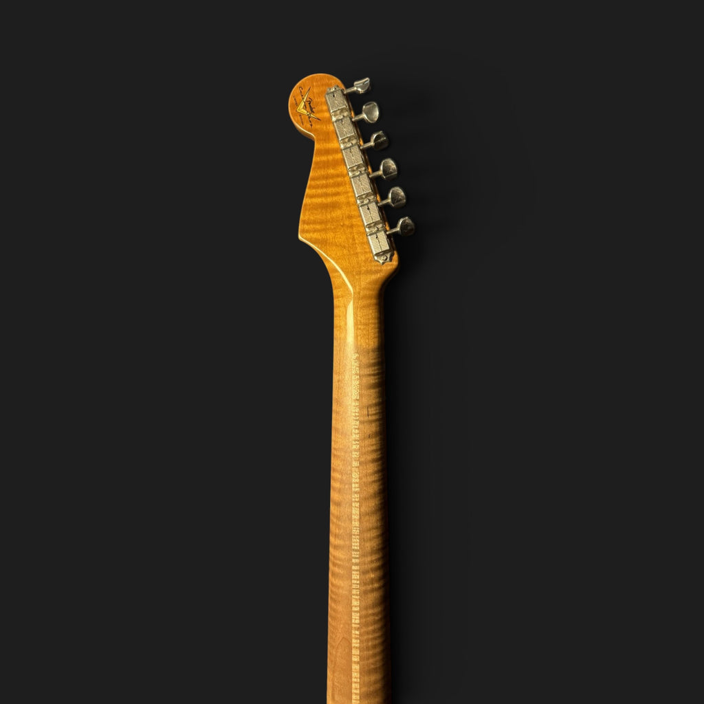 2020 Fender Custom Shop LTD '58 Special Stratocaster Journeyman/CC Relic AAAA Flame Roasted HW Fat 50s - Chocolate 3TSB