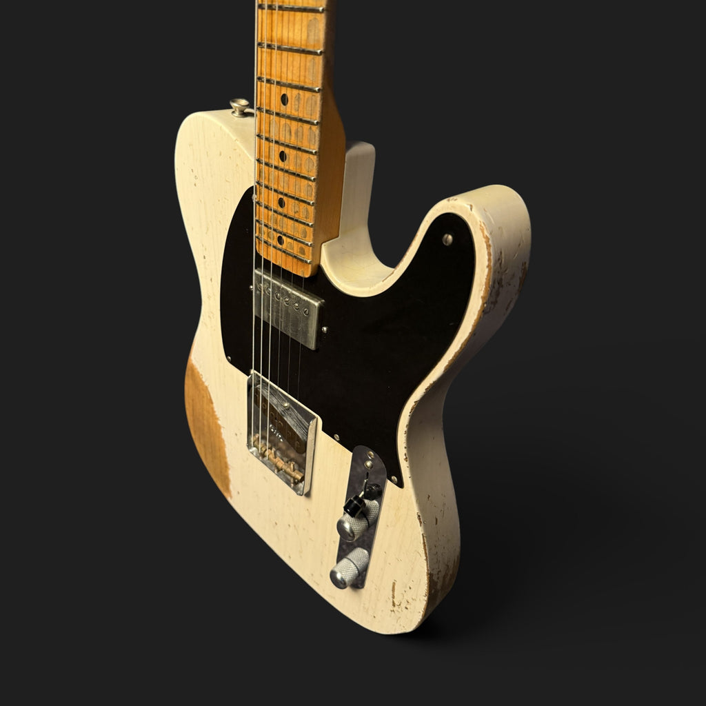 2017 Fender Custom Shop '52 Telecaster Heavy Relic White Blonde - lightweigt Ash - 3,05kg