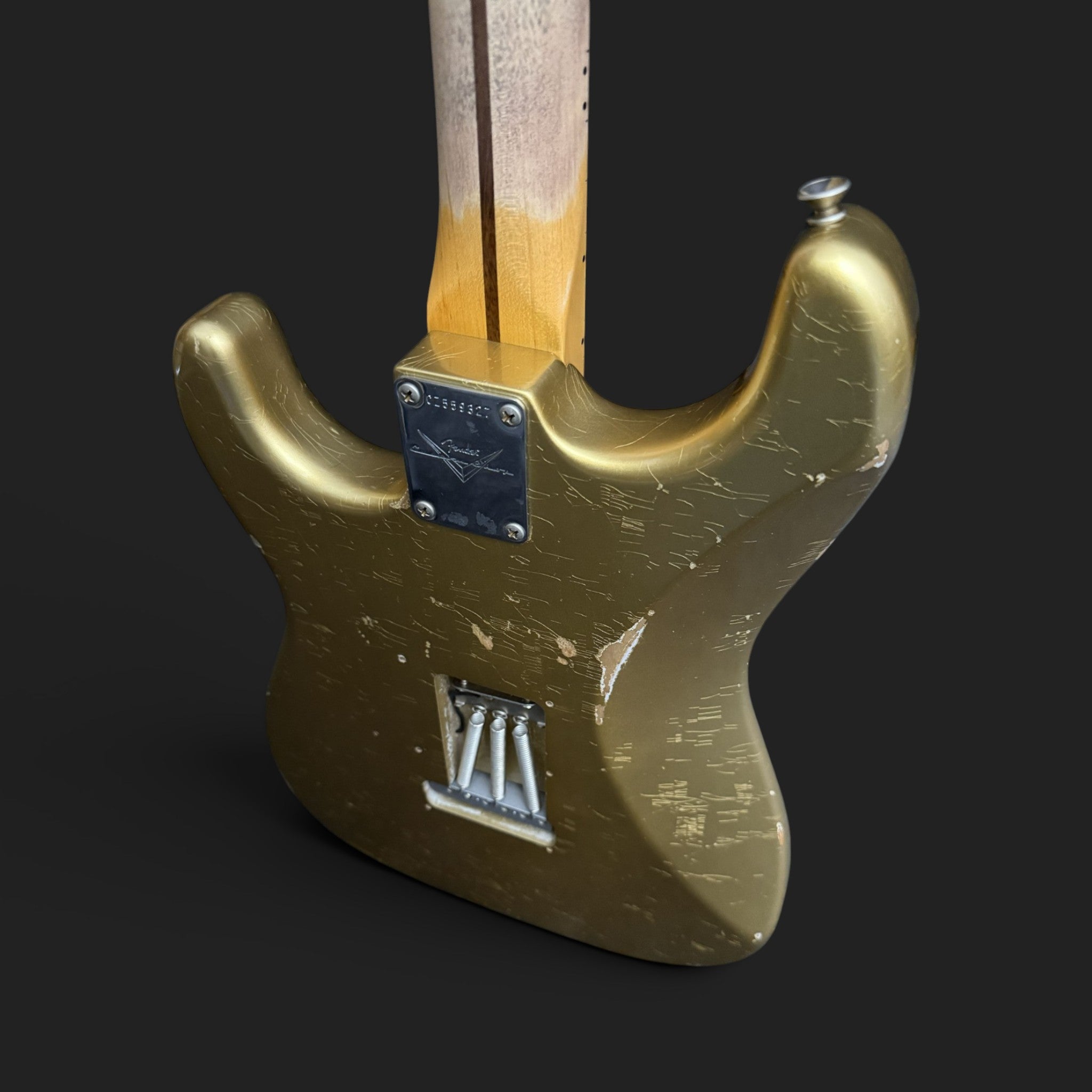 2022 Fender Custom Shop '57 Stratocaster Relic - Aged HLE Gold - HW '57 Pickups - 3,4kg