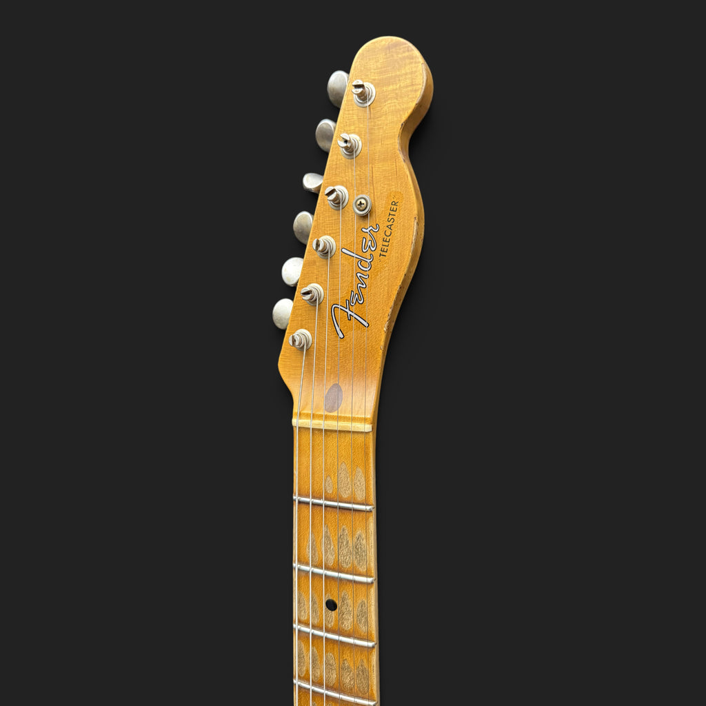 NEUWARE • Fender Custom Shop '55 Telecaster Heavy Relic • Wildwood 10 • Lightweight Ash • Josefina HW • Aged Fiesta Red • 3,06kg