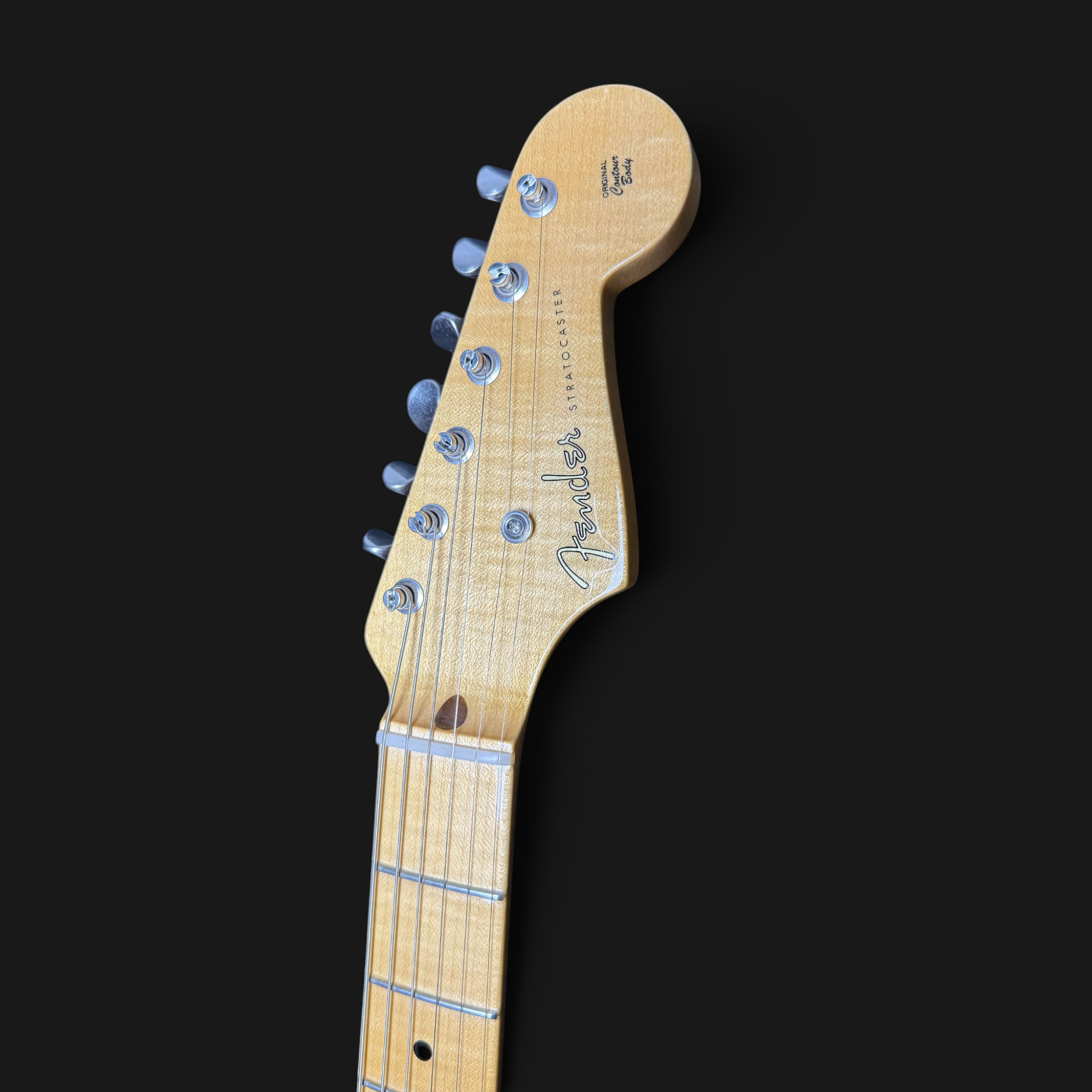 2023 Fender Custom Shop Vintage Custom ‘55 Stratocaster Hardtail NOS/CC • Time Capsule • Aged White Blonde • lightly flamed Neck • 3,3kg