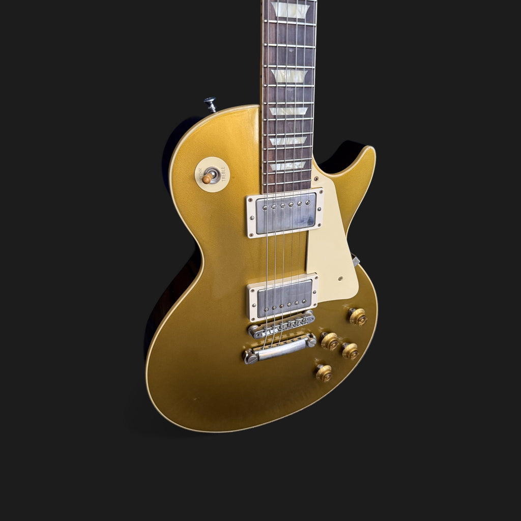 2019 Gibson Custom Shop 1957 Les Paul Standard Reissue Goldtop Darkback - Double Gold - 3,65kg