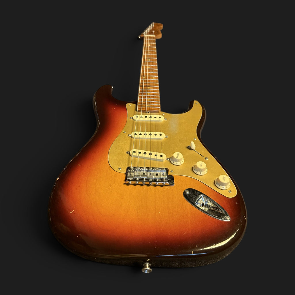 2020 Fender Custom Shop LTD '58 Special Stratocaster Journeyman/CC Relic AAAA Flame Roasted HW Fat 50s - Chocolate 3TSB