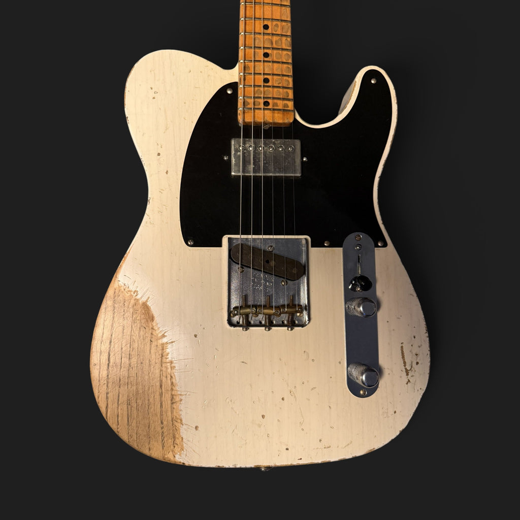 2017 Fender Custom Shop '52 Telecaster Heavy Relic White Blonde - lightweigt Ash - 3,05kg