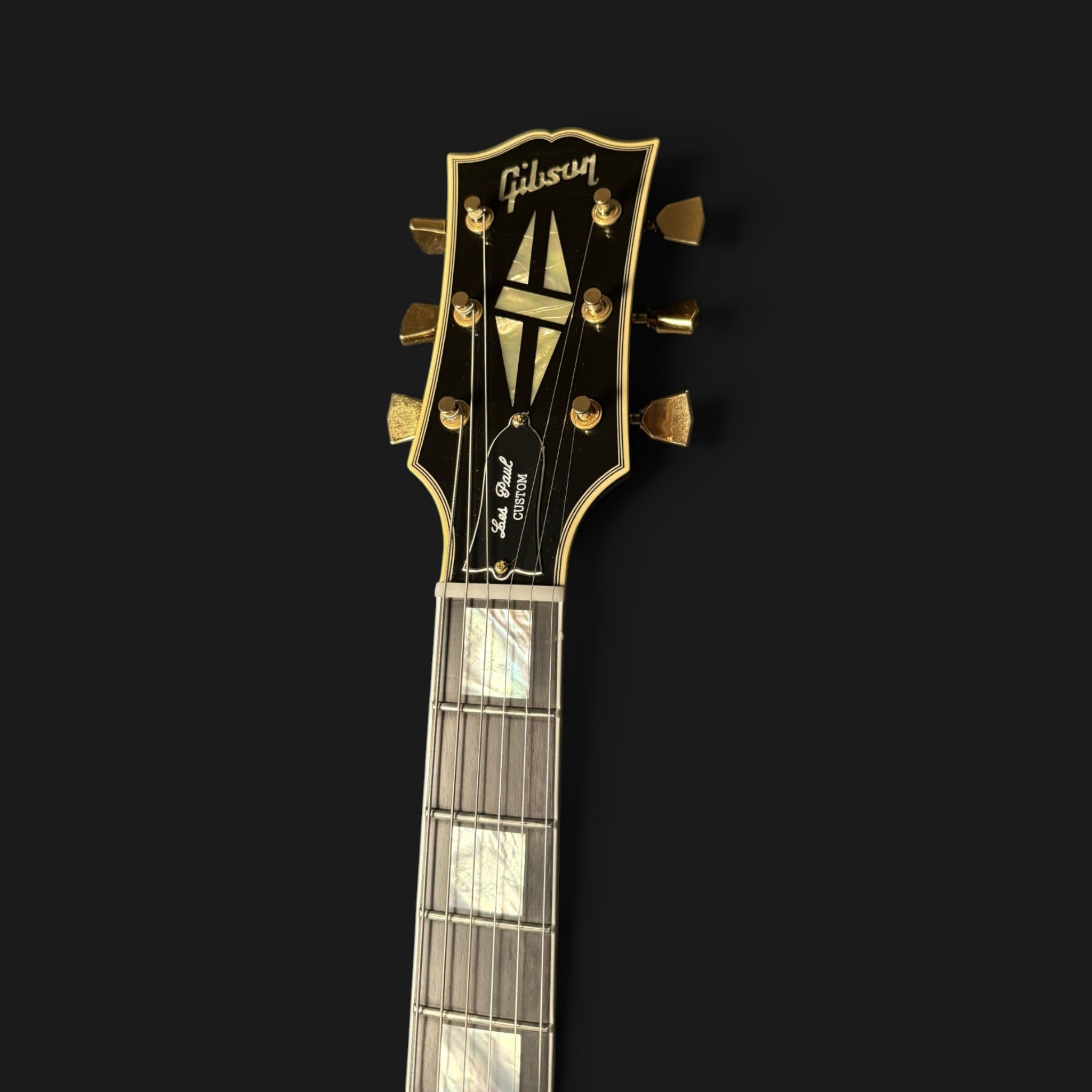 2025 Gibson Custom Shop 1968 Les Paul Custom Reissue "Black Beauty" • Murphy Lab Ultra Light Aged • 4,08kg