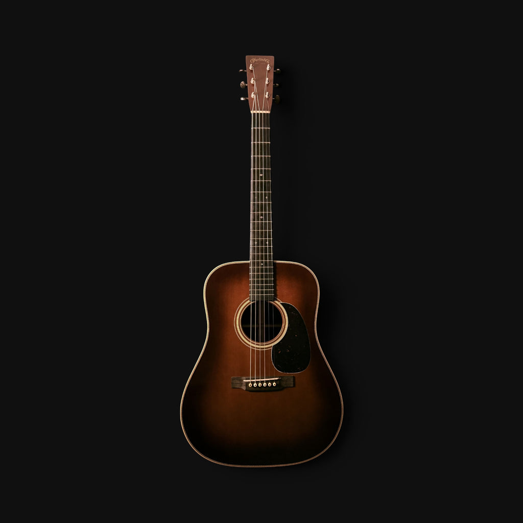 2022 Martin Custom Shop Expert D-28 Authentic 1937 • Ambertone Burst • Vintage Low Gloss • Stage 1 Aging • Hand Selected Musikhaus Hermann • 2,06kg
