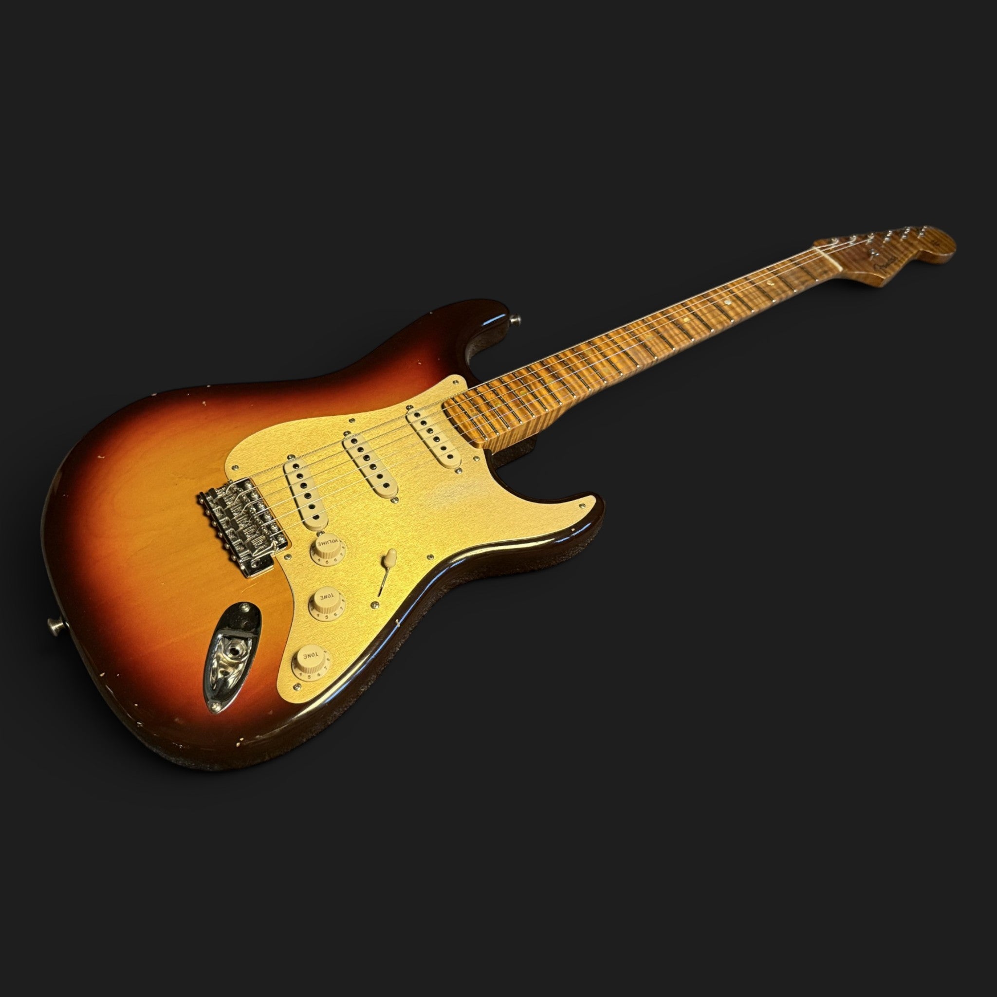 2020 Fender Custom Shop LTD '58 Special Stratocaster Journeyman/CC Relic AAAA Flame Roasted HW Fat 50s - Chocolate 3TSB