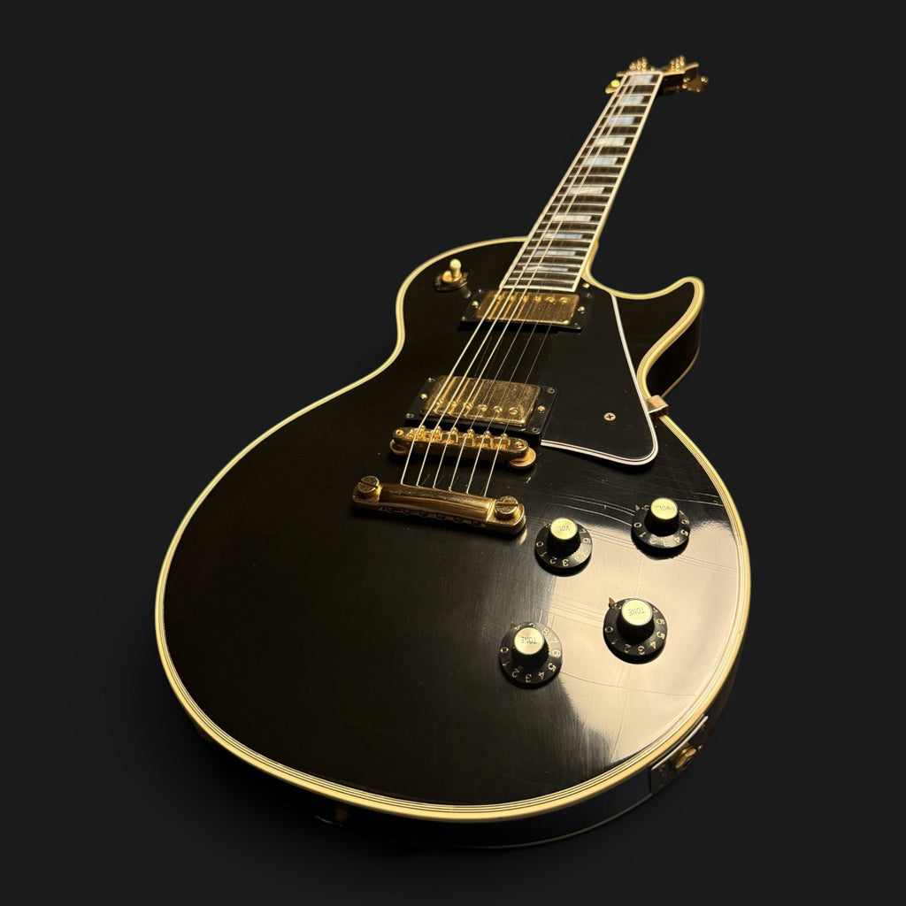 2025 Gibson Custom Shop 1968 Les Paul Custom Reissue "Black Beauty" • Murphy Lab Ultra Light Aged • 4,08kg