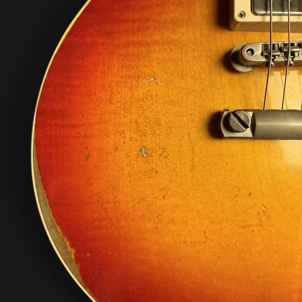 2023 Gibson Custom Shop Les Paul 1958 Reissue • Murphy Lab Heavy Aged • Factory Special • Hand Selected Musikhaus Hermann• Custom Enhance Antique Factory Burst • 3,58 kg