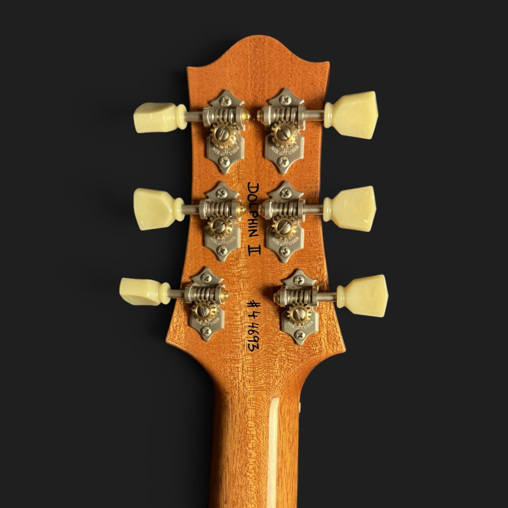 2024 Nik Huber Dolphin II - Made to Measure - Flametop Tobacco Burst High Gloss - 3,67kg - like new!
