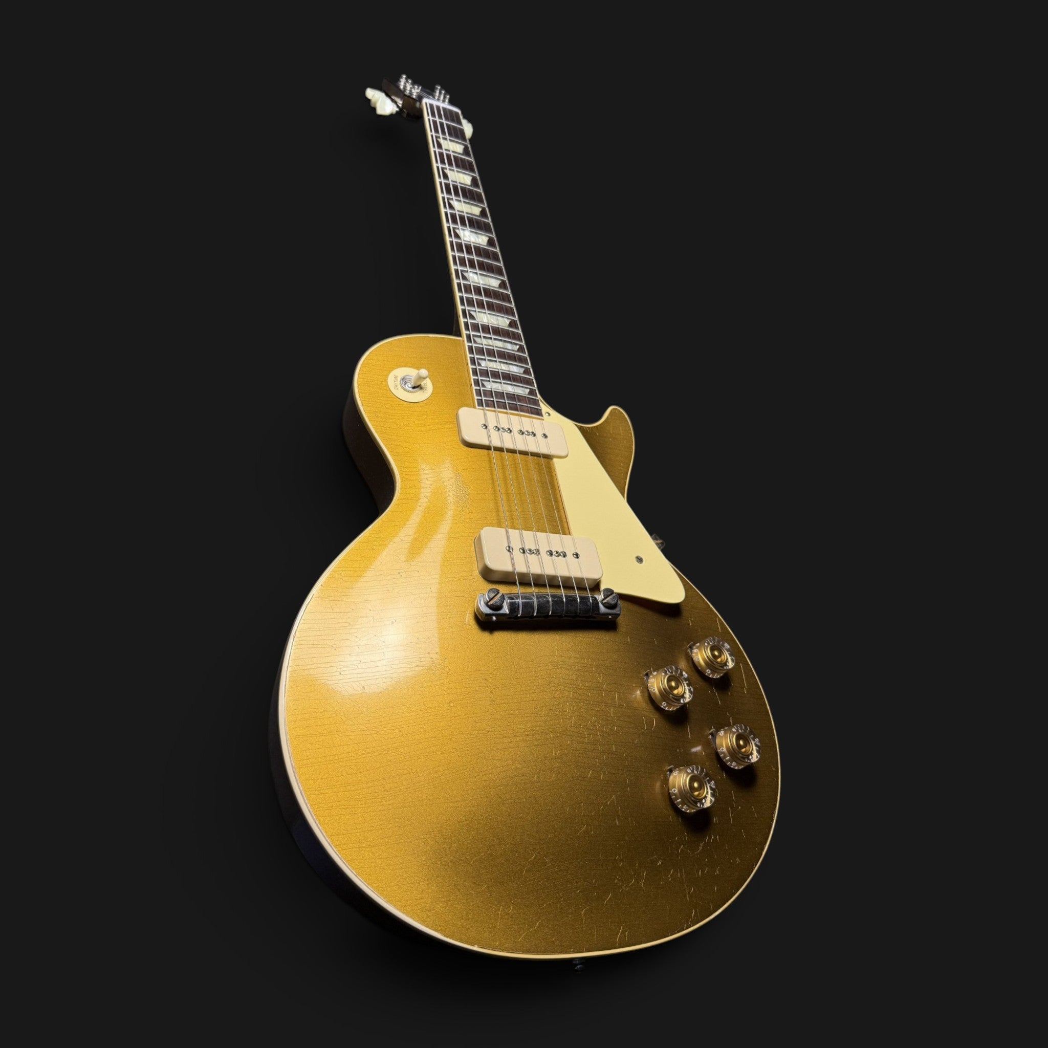 2023 Gibson Custom Shop M2M 1954 Les Paul Goldtop Reissue • Murphy Lab Light Aged • All Double Gold • 3,85kg