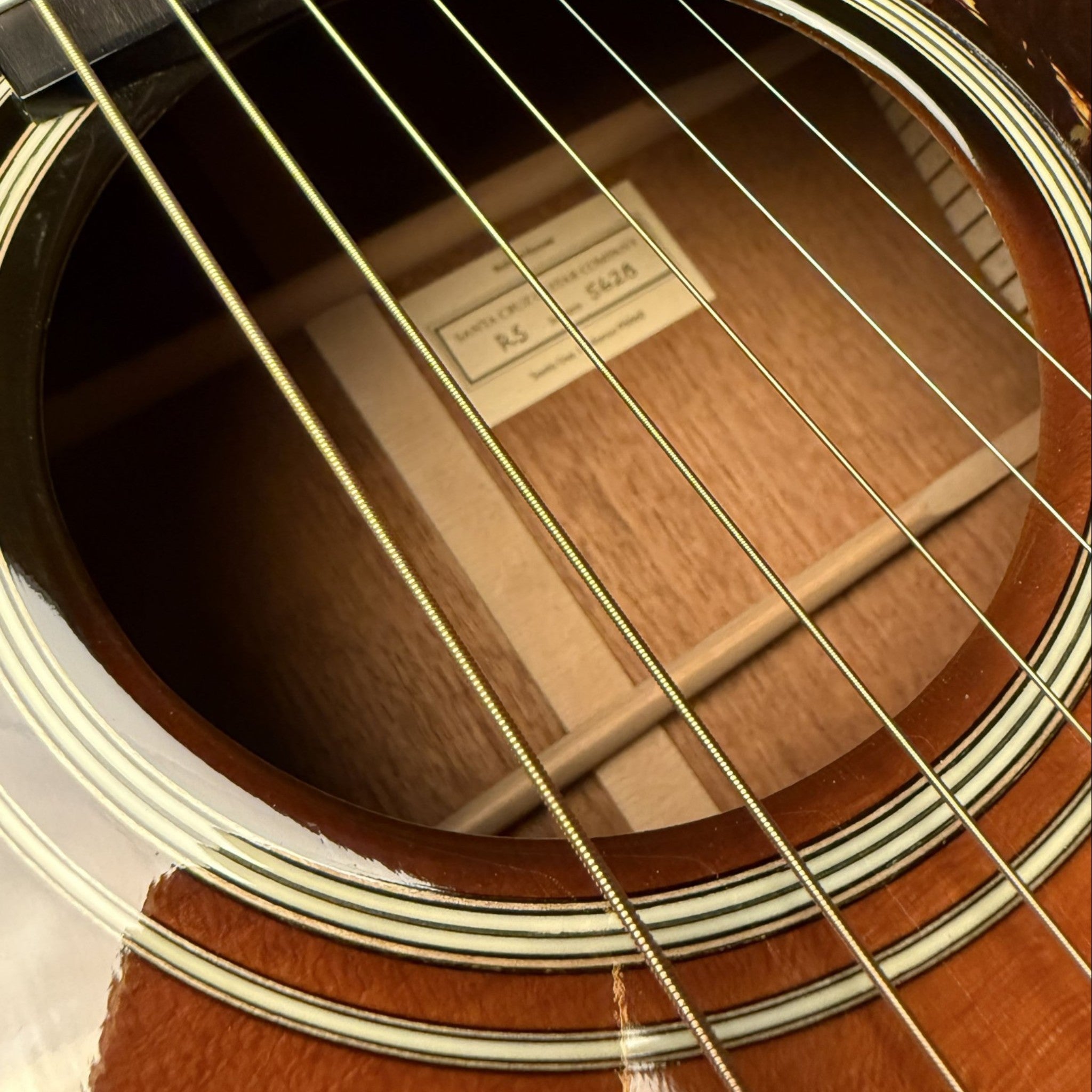 2007 Santa Cruz RS (Round Shoulder) Dreadnought • Sunburst • 1,80kg