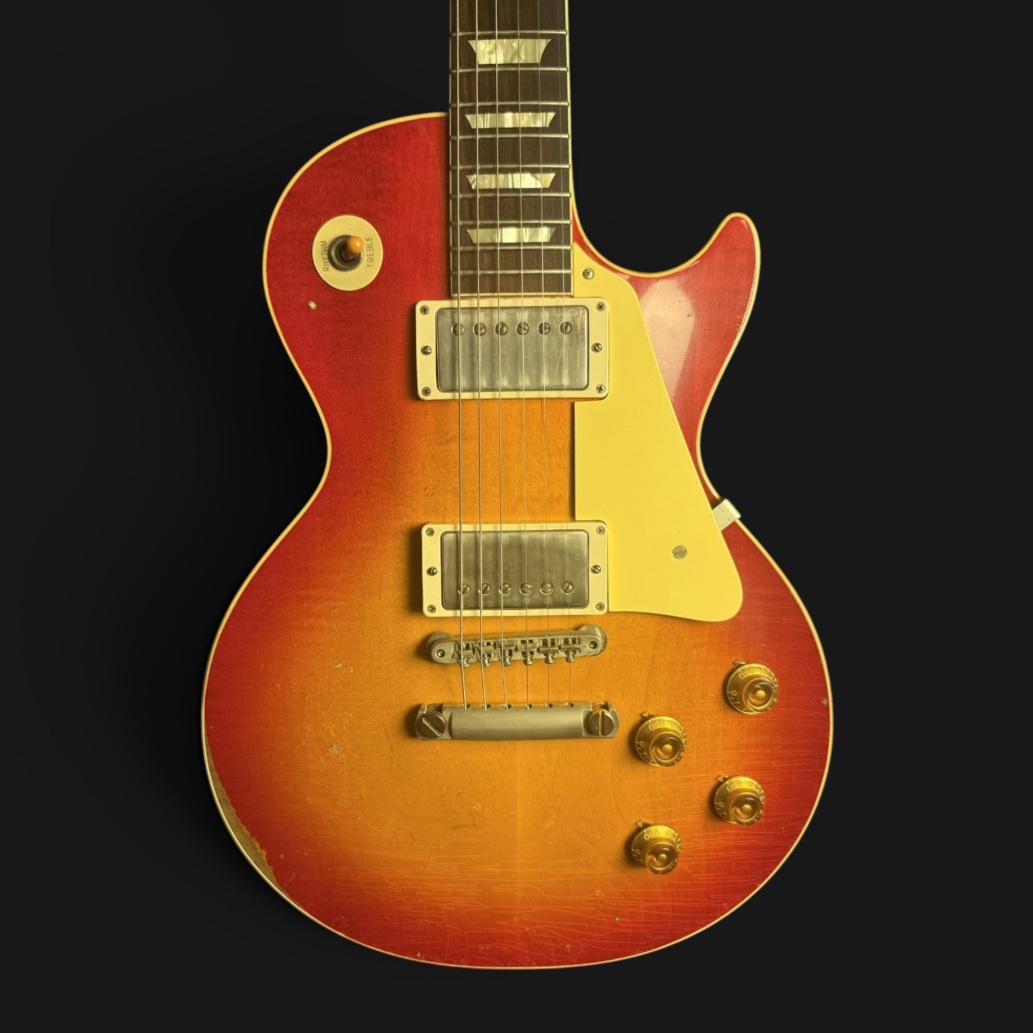 2023 Gibson Custom Shop Les Paul 1958 Reissue • Murphy Lab Heavy Aged • Factory Special • Hand Selected Musikhaus Hermann• Custom Enhance Antique Factory Burst • 3,58 kg