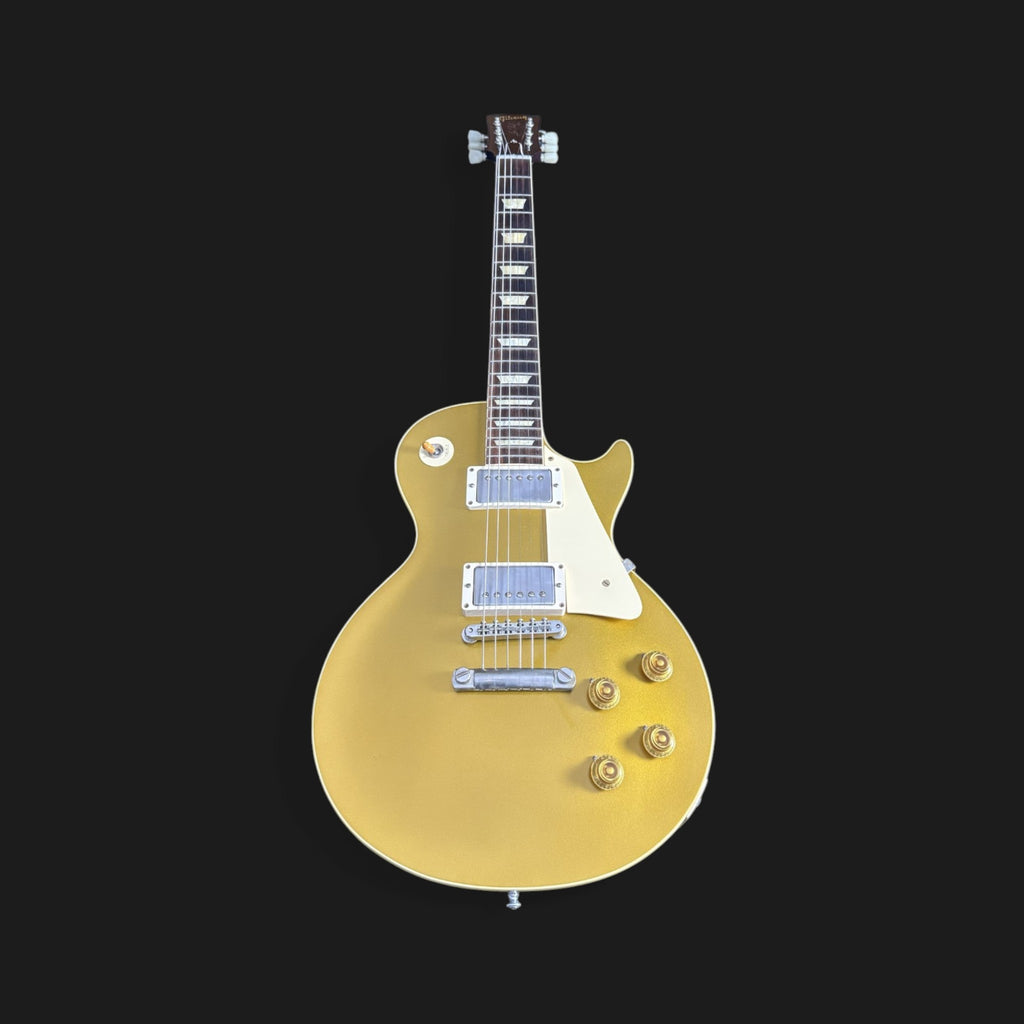 2019 Gibson Custom Shop 1957 Les Paul Standard Reissue Goldtop Darkback - Double Gold - 3,65kg