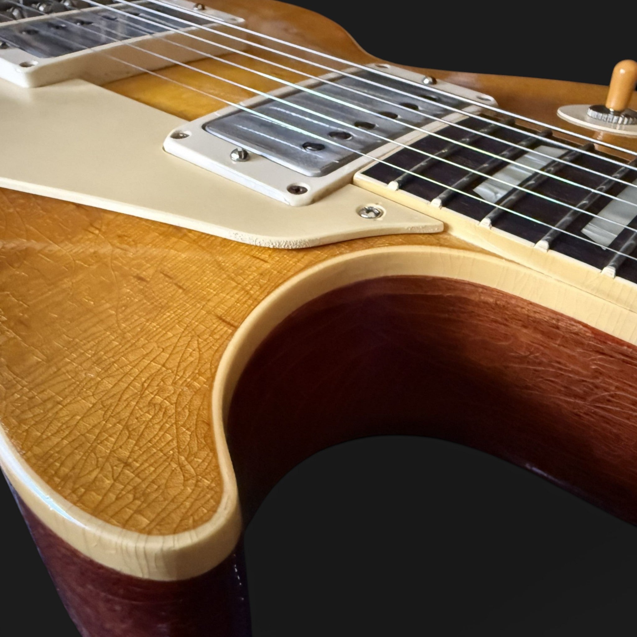 2023 Gibson Custom Shop Les Paul 1958 Standard Reisse Murphy Lab Heavy Aged Lemon Burst *Aged Case* 3,9kg