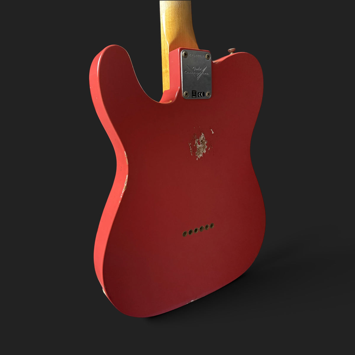 2023 Fender Custom Shop '64 Telecaster Relic • Aged Fiesta Red • Time Machine • HW Texas Special • AAA Rosewood • 3,45 kg