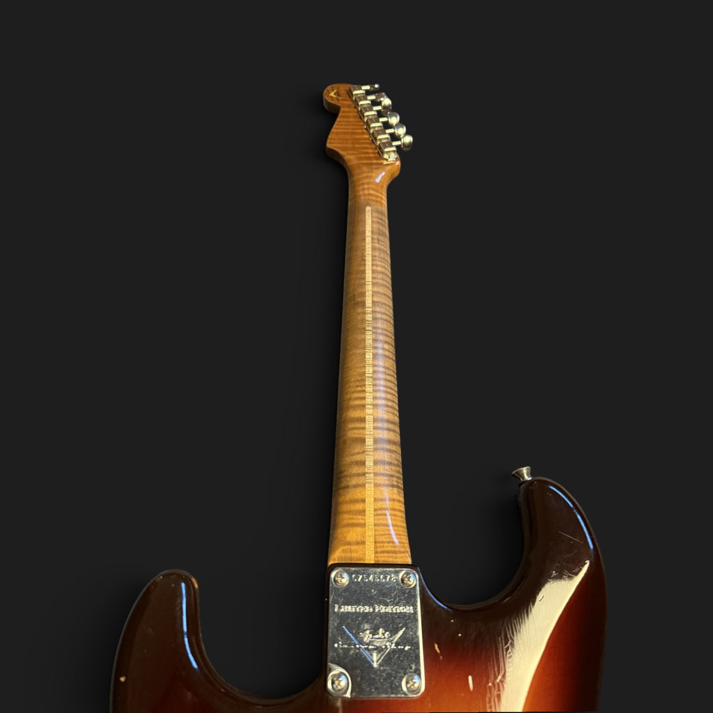2020 Fender Custom Shop LTD '58 Special Stratocaster Journeyman/CC Relic AAAA Flame Roasted HW Fat 50s - Chocolate 3TSB