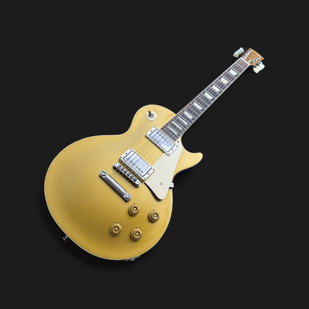 2019 Gibson Custom Shop 1957 Les Paul Standard Reissue Goldtop Darkback - Double Gold - 3,65kg