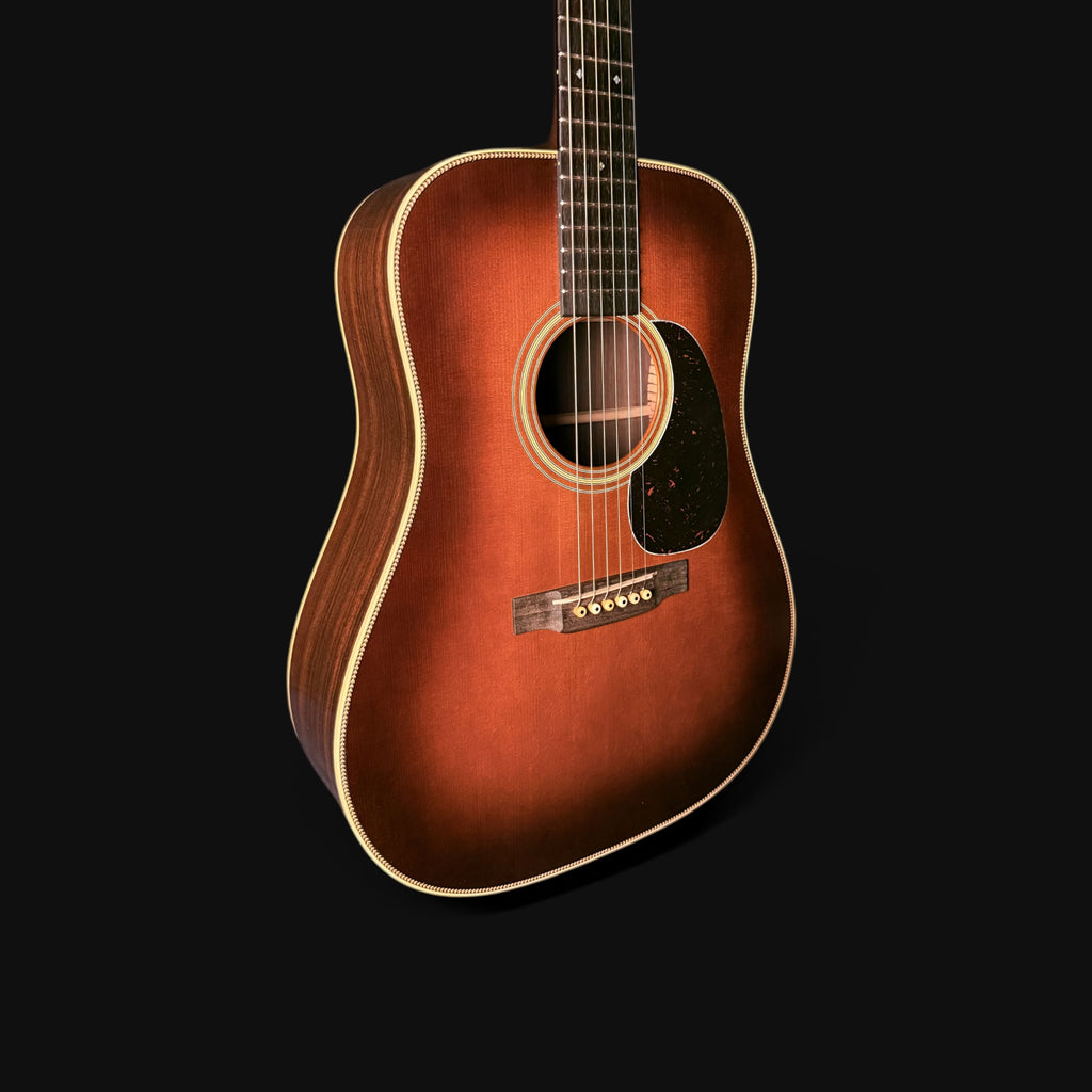 2022 Martin Custom Shop Expert D-28 Authentic 1937 • Ambertone Burst • Vintage Low Gloss • Stage 1 Aging • Hand Selected Musikhaus Hermann • 2,06kg