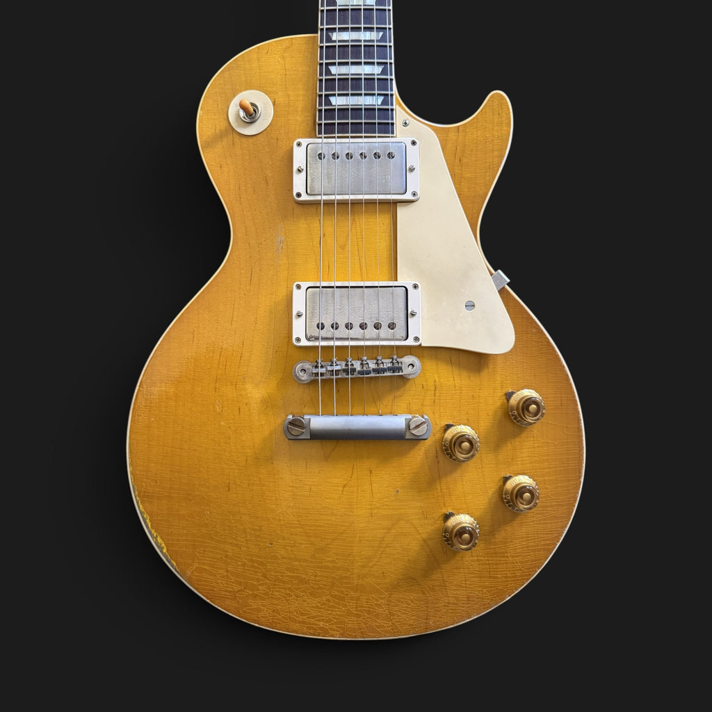 2023 Gibson Custom Shop Les Paul 1958 Standard Reisse Murphy Lab Heavy Aged Lemon Burst *Aged Case* 3,9kg
