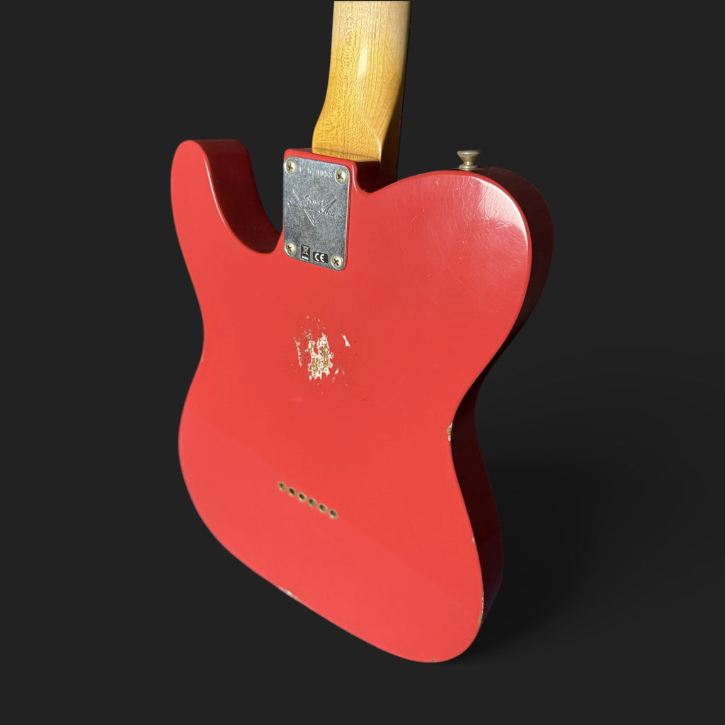 2023 Fender Custom Shop '64 Telecaster Relic • Aged Fiesta Red • Time Machine • HW Texas Special • AAA Rosewood • 3,45 kg