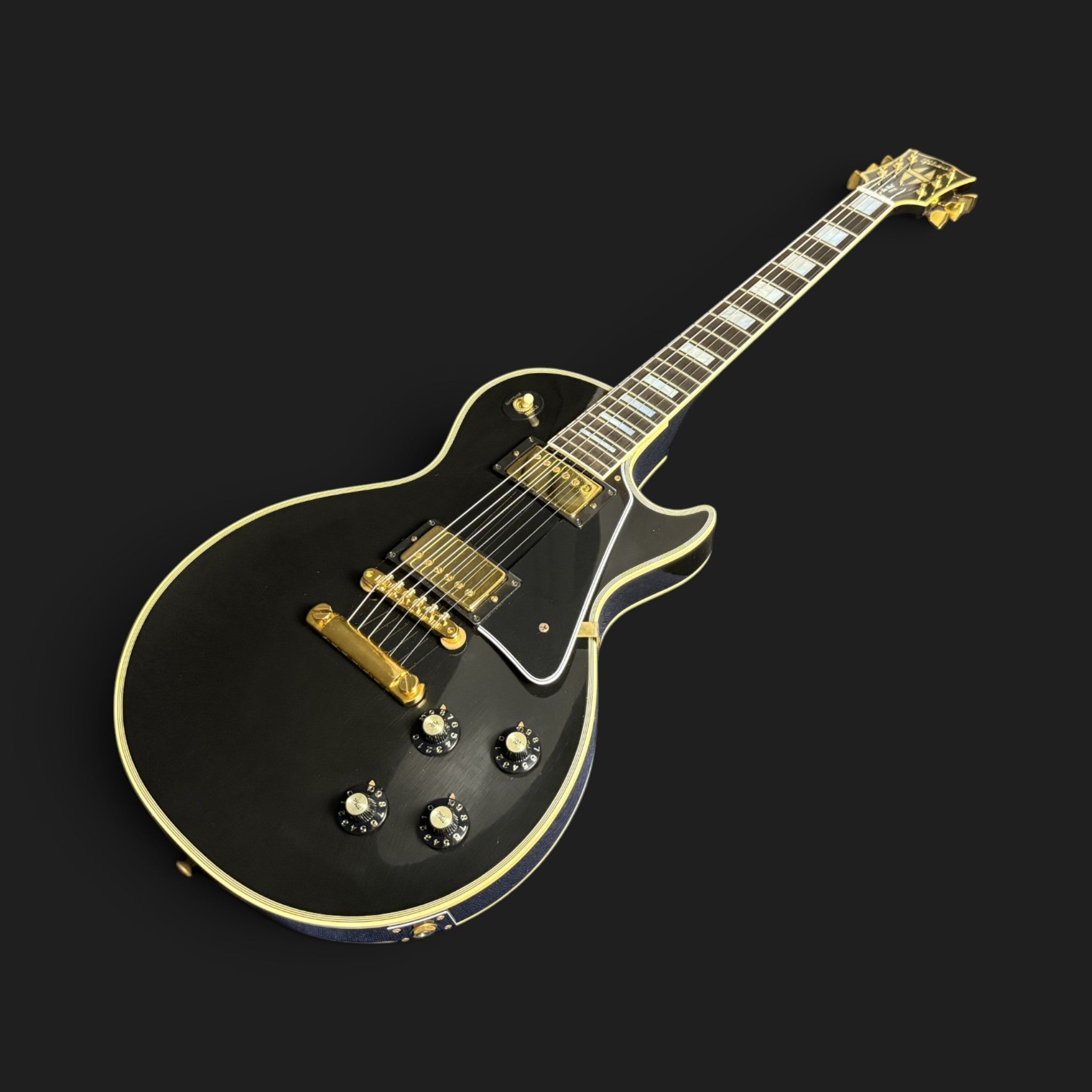 2026 Gibson Custom Shop 1968 Les Paul Custom Reissue • Ebony • Murphy Lab Ultra Light Aged • 4,17kg • Showroom