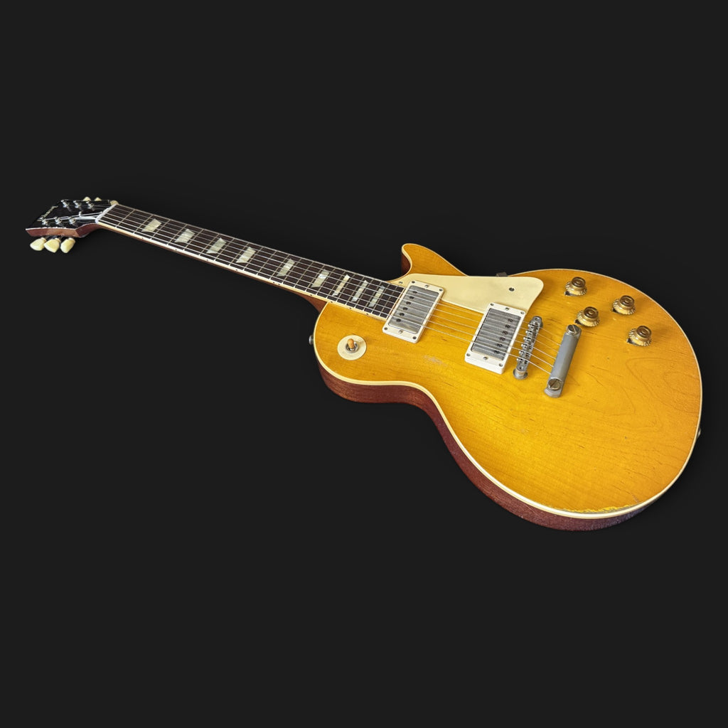 2023 Gibson Custom Shop Les Paul 1958 Standard Reisse Murphy Lab Heavy Aged Lemon Burst *Aged Case* 3,9kg
