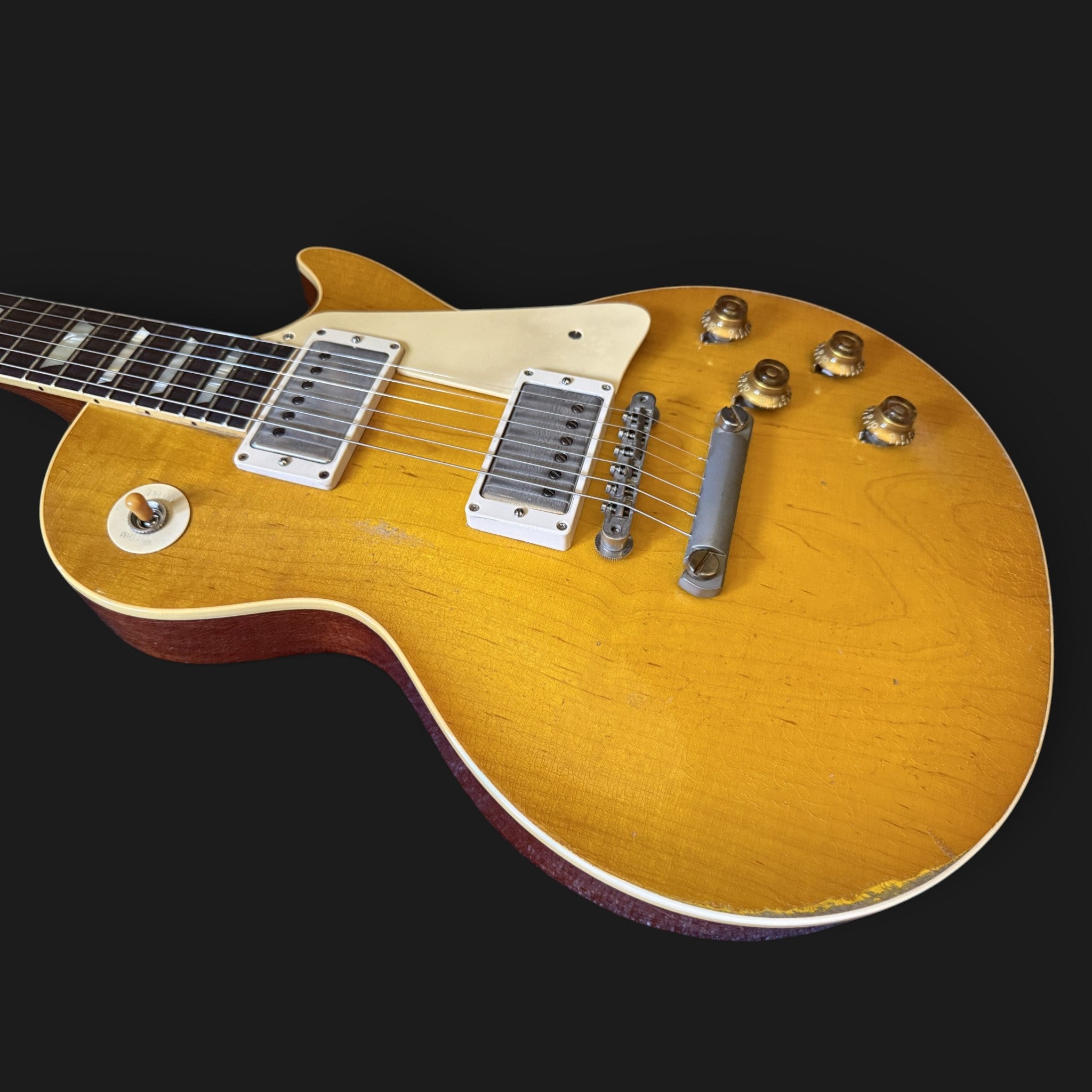 2023 Gibson Custom Shop Les Paul 1958 Standard Reisse Murphy Lab Heavy Aged Lemon Burst *Aged Case* 3,9kg
