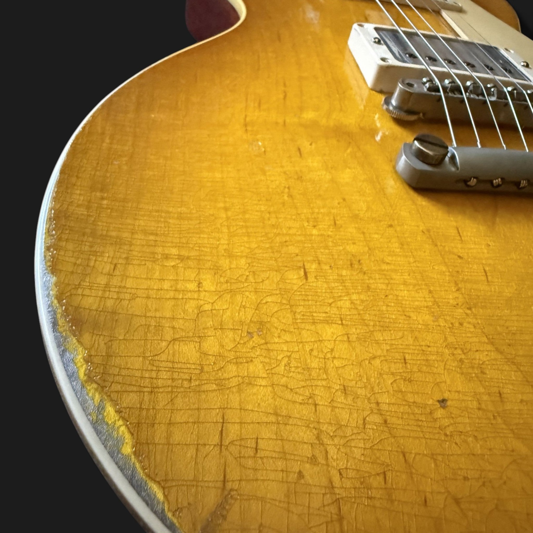 2023 Gibson Custom Shop Les Paul 1958 Standard Reisse Murphy Lab Heavy Aged Lemon Burst *Aged Case* 3,9kg