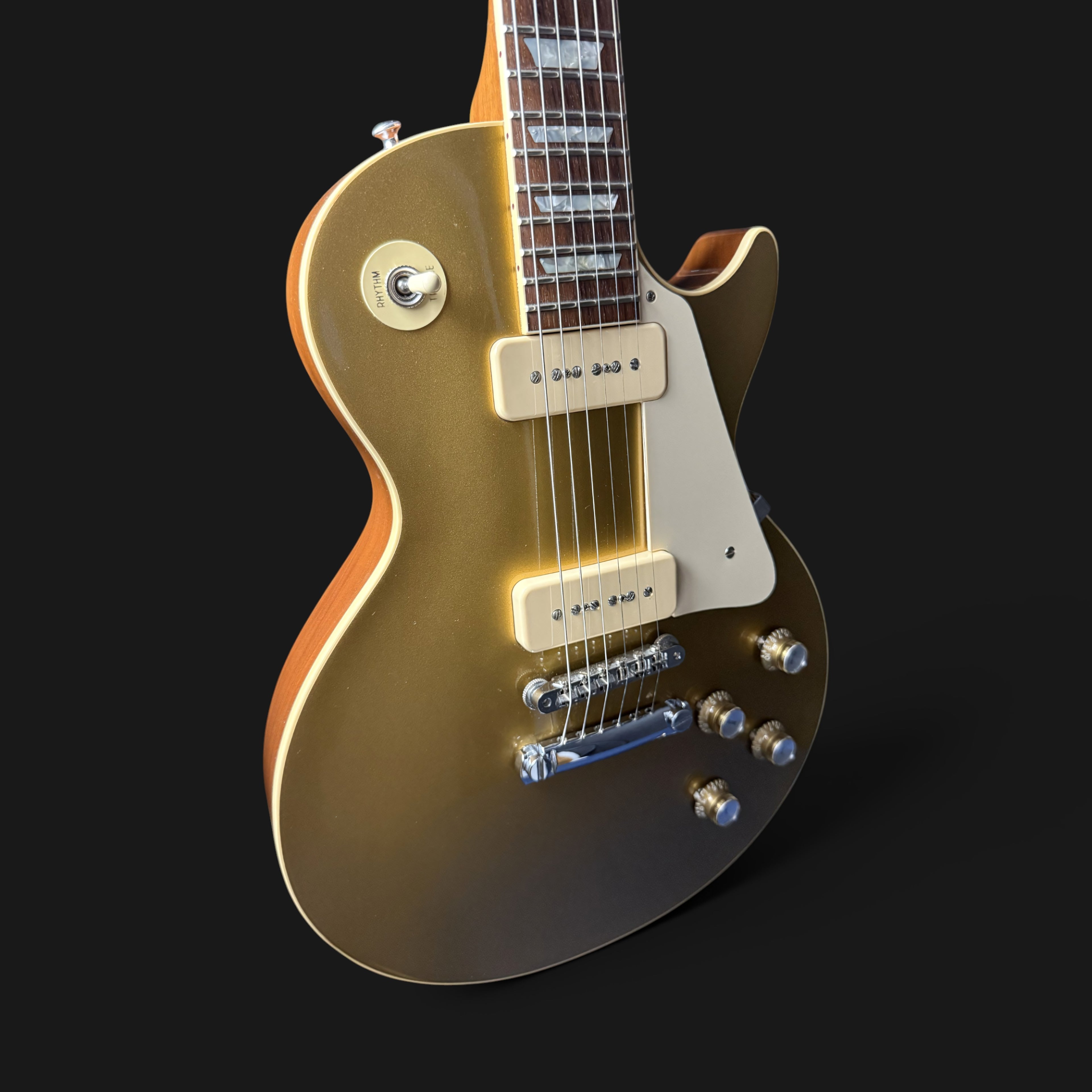 2020 Gibson Custom Shop 1968 Les Paul Goldtop Reissue • Lindy Fralin Noiseless P-90s • Steel Saddles Upgrade • Gloss • 3,7kg