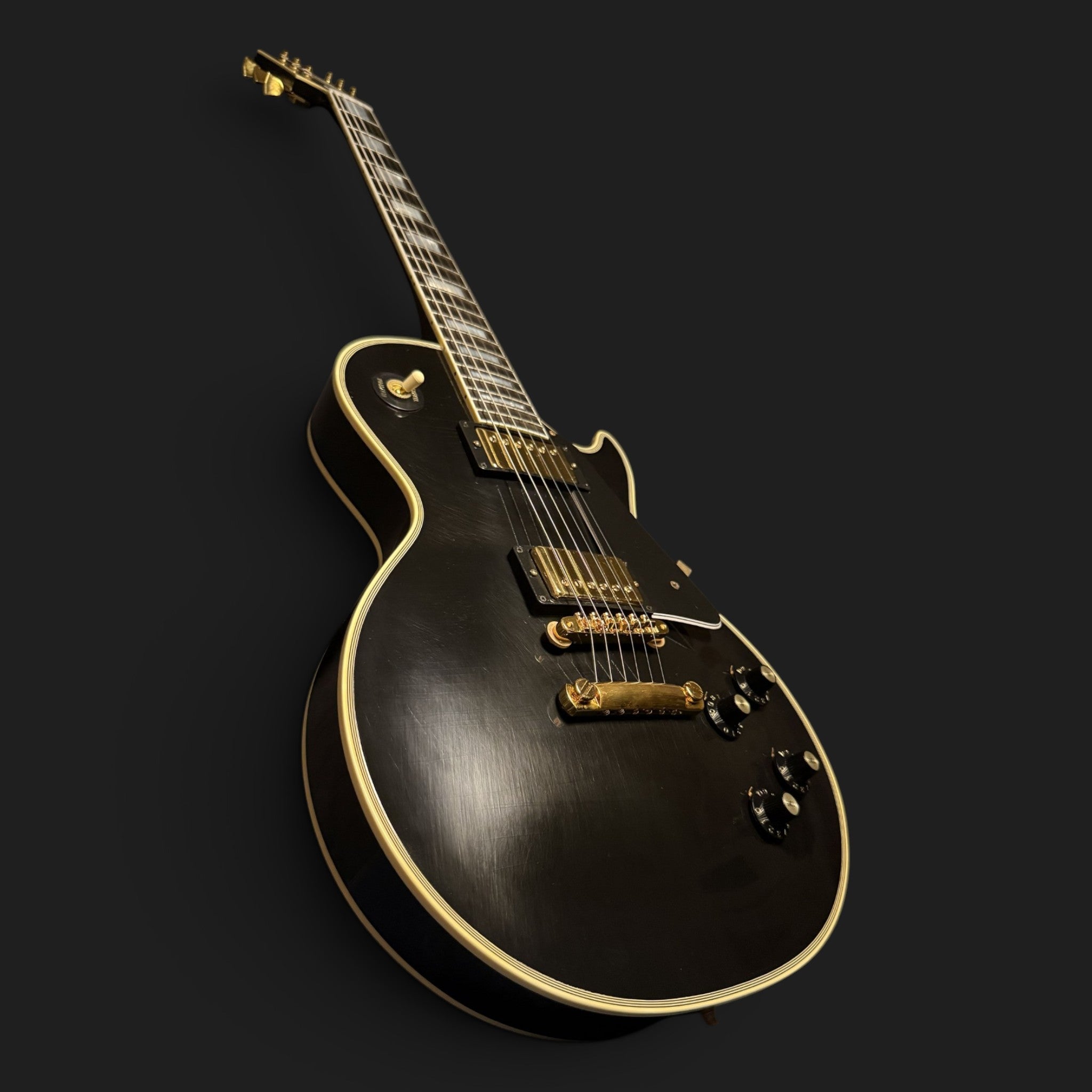2026 Gibson Custom Shop 1968 Les Paul Custom Reissue • Ebony • Murphy Lab Ultra Light Aged • 4,17kg • Showroom