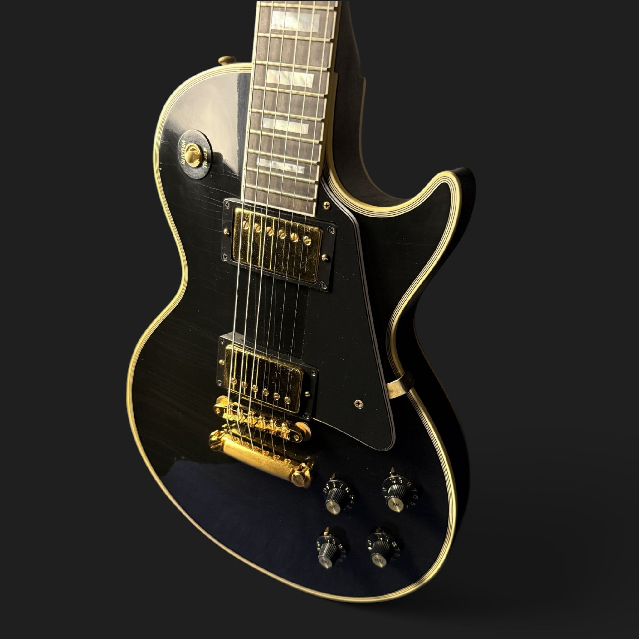 2026 Gibson Custom Shop 1968 Les Paul Custom Reissue • Ebony • Murphy Lab Ultra Light Aged • 4,17kg • Showroom