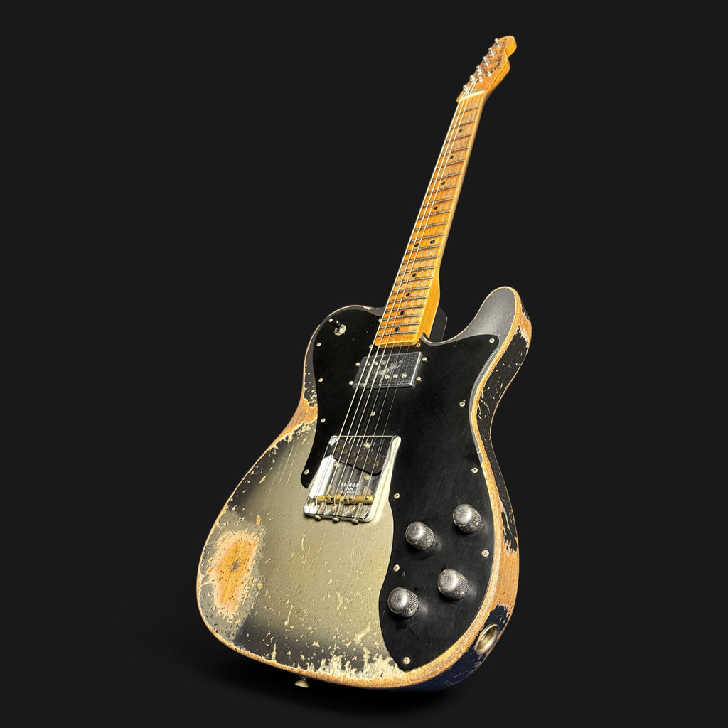 Fender Telecaster Gitarre mit Charcoal Frost Burst