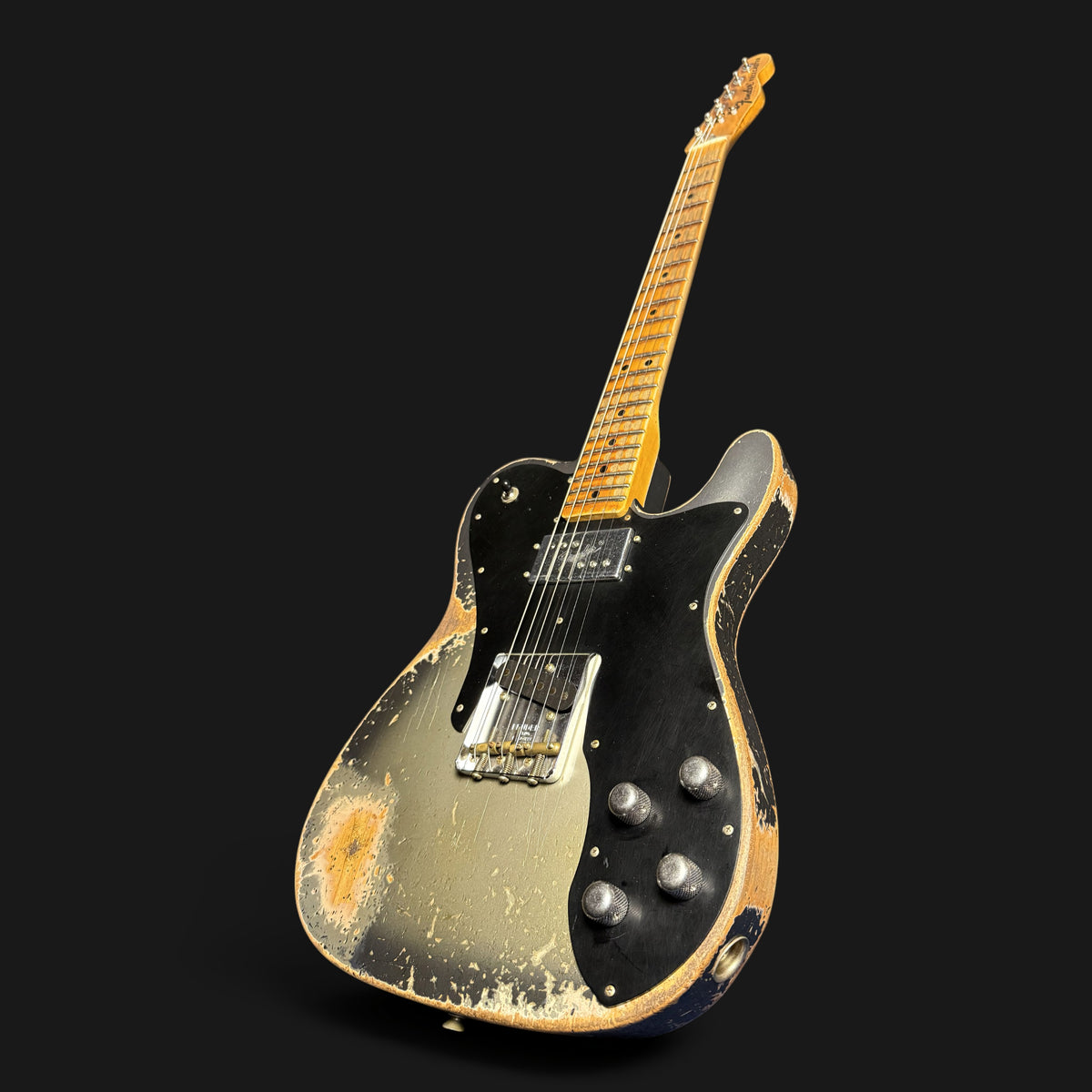 Fender Telecaster Gitarre mit Charcoal Frost Burst